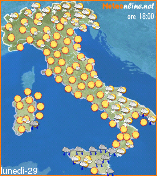 meteo oggi